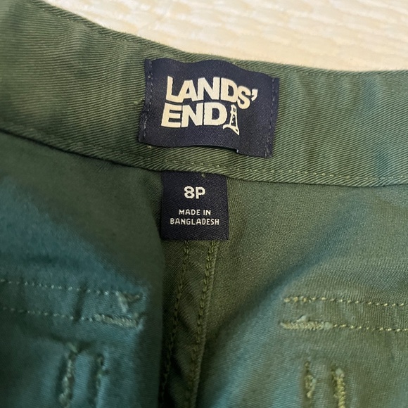 Lands' End High Rise Chino Utility Straight Leg Pants - Picture 3 of 11